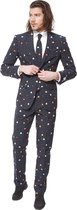 OppoSuits PAC-MAN - Mannen Zomer Kostuum - Zwart - Carnaval - Maat 50