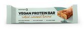 Body & Fit Vegan Protein Bar - Proteïne Repen / Eiwit Repen - Salted Caramel - 12 Eiwitrepen - 1 Doos