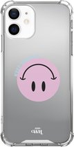 iPhone 11 Case - Smiley Pink - Mirror Case