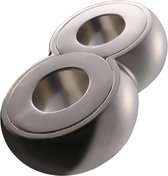 breinbreker Cast Infinity 11,8 cm staal zilver