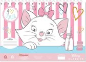 kleur- en stickerboek Marie junior 23 x 33 cm wit