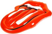 Sunnylife Matelas pneumatique Rolling Stones 205 X 135 X 18 Cm PVC Rouge