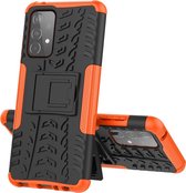 Samsung Galaxy A52 5G Hoesje - Schokbestendige Back Cover - Oranje