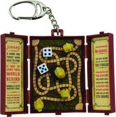 sleutelhanger Jumanji Game 7,5 x 4,8 cm bruin