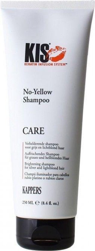 Kis No Yellow Shampoo 250ml - Zilvershampoo vrouwen - Voor Alle haartypes - KIS