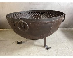 Barbecue met grillrooster  Ø100  - retro - trendy
