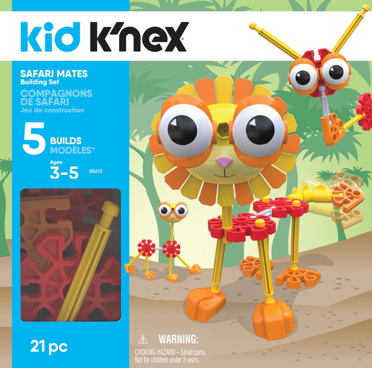 kid knex safari mates building set — afbeelding 6