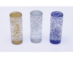 Sensorische Glitterstorm Set (3-delig) – Rustgevende Glitterflessen in Goud, Zilver & Blauw – Sensorisch Speelgoed voor Focus, Ontspanning & Leren – Vanaf 3 Jaar