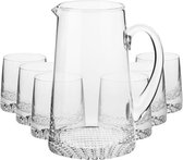 Krosno FJORD Box 1 L kan + 6 glazen van 330 ml