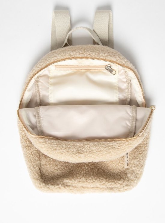 Studio Noos - Ecru Teddy Mini Backpack