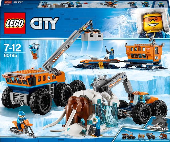 LEGO City Arctic Mobiele Onderzoeksbasis op de Noordpool - 60195 | bol.com