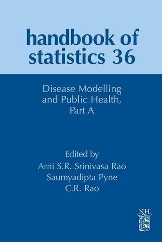 Handbook of Statistics 36 - Disease Modelling and Public Hea ... - cover