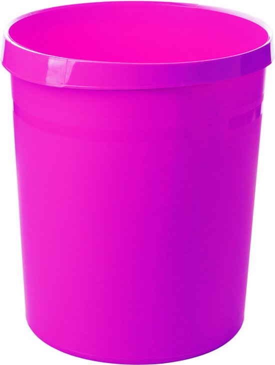 HAN papierbak - GRIP - 18 liter - roze - hoogwaardig kunststof - HA-18190-56