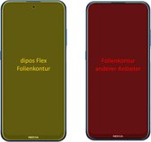 dipos I 3x Beschermfolie 100% compatibel met Nokia X20 Folie I 3D Full Cover screen-protector