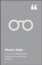 Walljar - Steve Jobs - Muurdecoratie - Poster