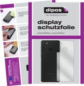 dipos I 6x Beschermfolie helder compatibel met Samsung Galaxy A21 Achterkant Folie screen-protector (expres kleiner dan het glas omdat het gebogen is)