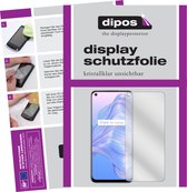 dipos I 2x Beschermfolie helder compatibel met Oppo Realme V5 5G Folie screen-protector (expres kleiner dan het glas omdat het gebogen is)