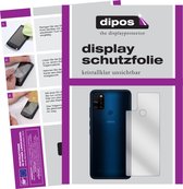 dipos I 2x Beschermfolie helder compatibel met Wiko View5 Achterkant Folie screen-protector (expres kleiner dan het glas omdat het gebogen is)