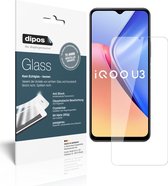 dipos I 2x Pantserfolie helder compatibel met Vivo Y52s Beschermfolie 9H screen-protector (expres kleiner dan het glas omdat het gebogen is)