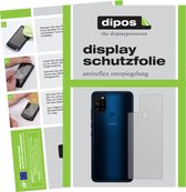 dipos I 6x Beschermfolie mat compatibel met Wiko View5 Plus Achterkant Folie screen-protector (expres kleiner dan het glas omdat het gebogen is)