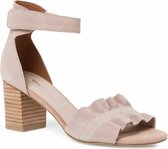 Marco Tozzi Dames Sandaaltje 2-2-28398-26 408 beige F-breedte Maat: 36 EU