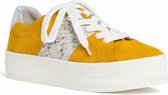 Marco Tozzi Dames Sneaker 2-2-23767-24 656 geel F-breedte Maat: 37 EU