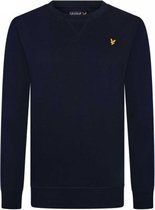 Lyle and Scott Crew Neck Fleece jongens trui marine