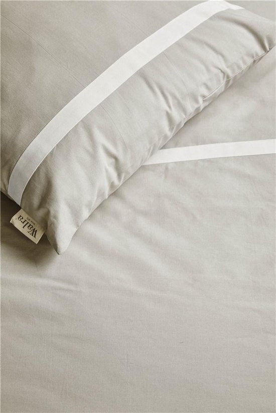 Walra Dekbedovertrek Timeless Chic - 135x200 - 100% BCI Katoen - Zand van Walra — afbeelding 3