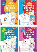 Aktiviteli Boyama Kitapları Seti 4 Kitap Takım