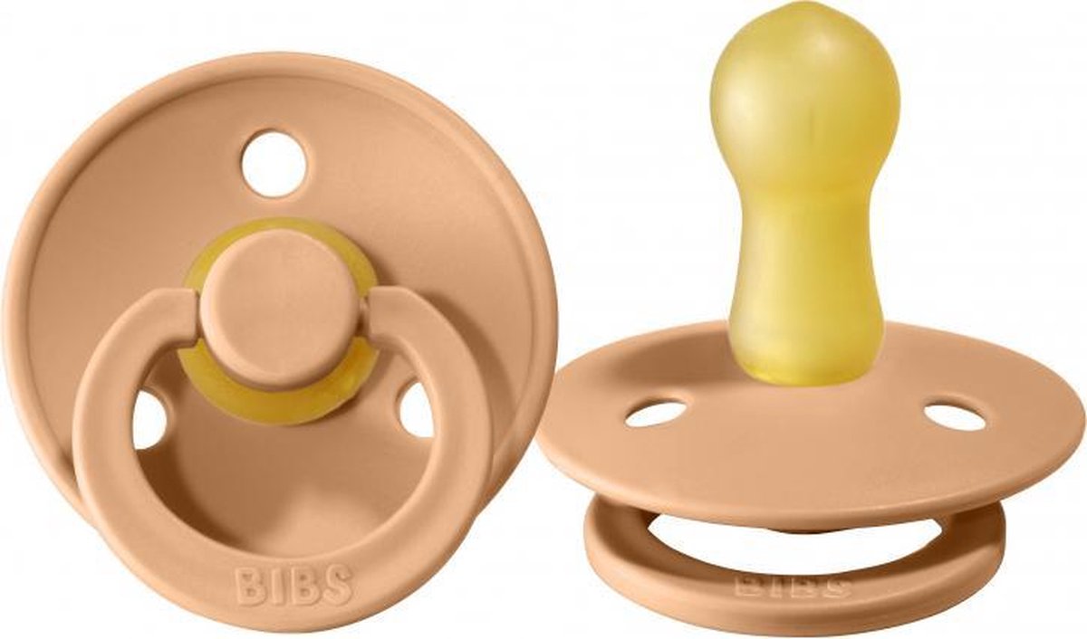 Goedkoopste BIBS - Colour Fopspeen Natuurrubber - Diverse Kleuren 6-18 maanden T2