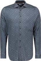 Blue Industry Overhemd Shirt Jersey 2408 22 Navy Mannen Maat - 41