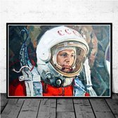 Yuri Gagarin Ruimte Held Print Poster Wall Art Kunst Canvas Printing Op Papier Living Decoratie  CD529