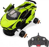 Rastar - Lamborghini Sian (Groen) - 1:18 - R/C Assembly Model Kit