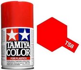 Tamiya TS-8 Italian Red - Gloss - Acryl Spray - 100ml Verf spuitbus