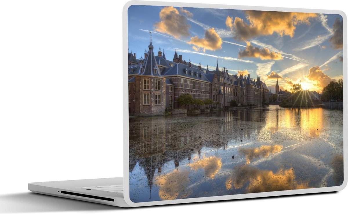 Afbeelding van product SleevesAndCases  Laptop sticker - 11.6 inch - Den Haag - Torentje - Zon