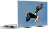 Laptop sticker - 15.6 inch - Zeearend - Vliegen - Vogel - 36x27,5cm - Laptopstickers - Laptop skin - Cover