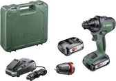 Bosch AdvancedDrill 18 accu schroefboormachine - Lichtgroen model  - Met koffer - Met 2x 18 V accu's en lader