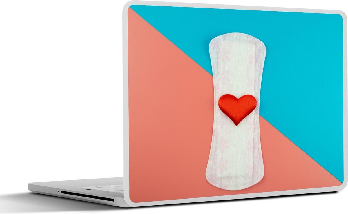 Afbeelding van product SleevesAndCases  Laptop sticker - 13.3 inch - Kunst met maandverband