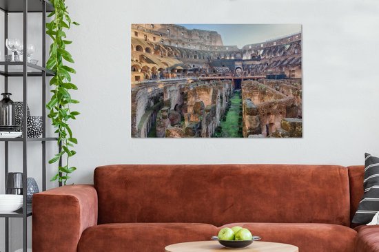 Peintures sur toile Colisée - Rome - Italie - 120x80 cm - Décoration murale