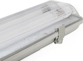 LED TL armatuur - 120 cm - IP65 - 130lm/W - incl. 2x18 Watt T8 LED buizen - 6000K - dubbelvoudige uitvoering
