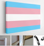 Sexual identity pride flags set, LGBT symbols. Flag gender sexe gay, transgender, bisexual, lesbian and others - Modern Art Canvas - Horizontal - 1681461886 - 80*60 Horizontal