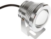 LED Bouwlamp / Schijnwerper Puur Wit (daglicht) - Rond - 12 Volt