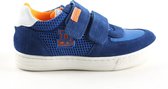 Jongens Veterschoenen & Klitteband Develab 41373-623 Blue Suede Blauw - Maat 35