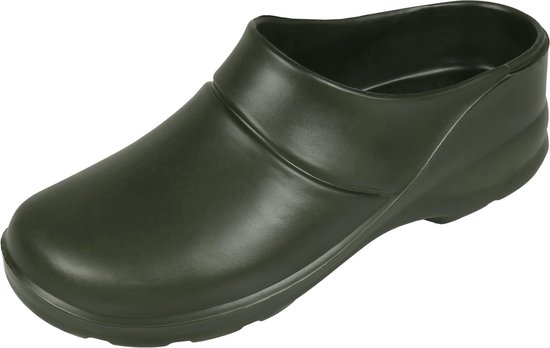 Donkergroene slippers/instappers/Crocs AGRO CLOAK Lemigo  EU