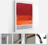 Set of Abstract Hand Painted Illustrations for Postcard, Social Media Banner, Brochure Cover Design or Wall Decoration Background. Modern Abstract Painting Artwork - Modern Art Can