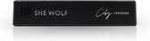 COBY- CURVED ISOLATION TWEEZERS - SHE WOLF - BLACK