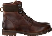 Omoda 530076 Veterboots - Laarzen Met Veters - Heren - Cognac - Maat 44