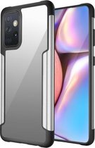 Voor Samsung Galaxy A72 5G / 4G Iron Man-serie metalen pc + TPU-beschermhoes (zilver)