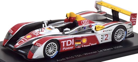 Audi R10 TDI Winner Le Mans 2008 - 1:43 - Magazine Models