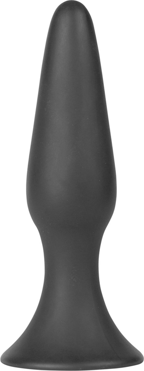 Goedkoopste Zwarte Silky Buttplug Big